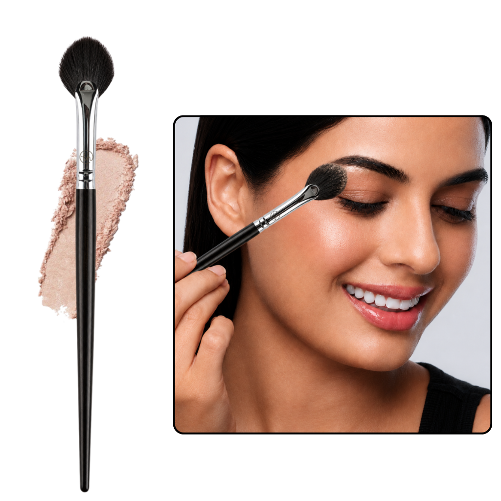 Cọ Quạt Highlight BH Cosmetics Fan Highlighter Brush BH512